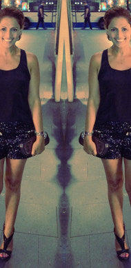 Sequin Shorts
