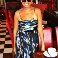 Graphic Print Maxi Dress