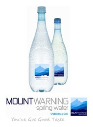 Mount Warning Spring Water