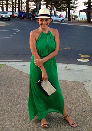 Lady In Green