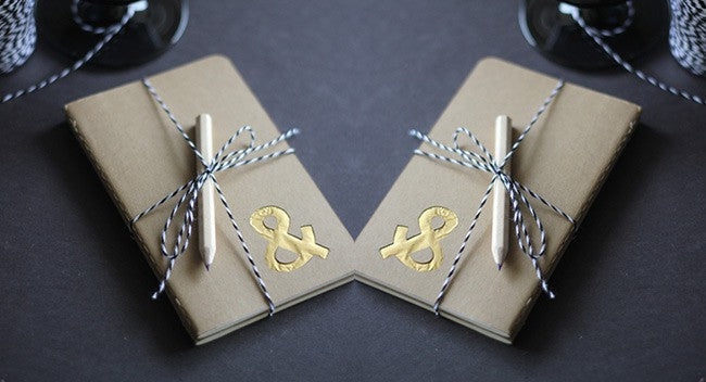 DIY: Gilded Journal