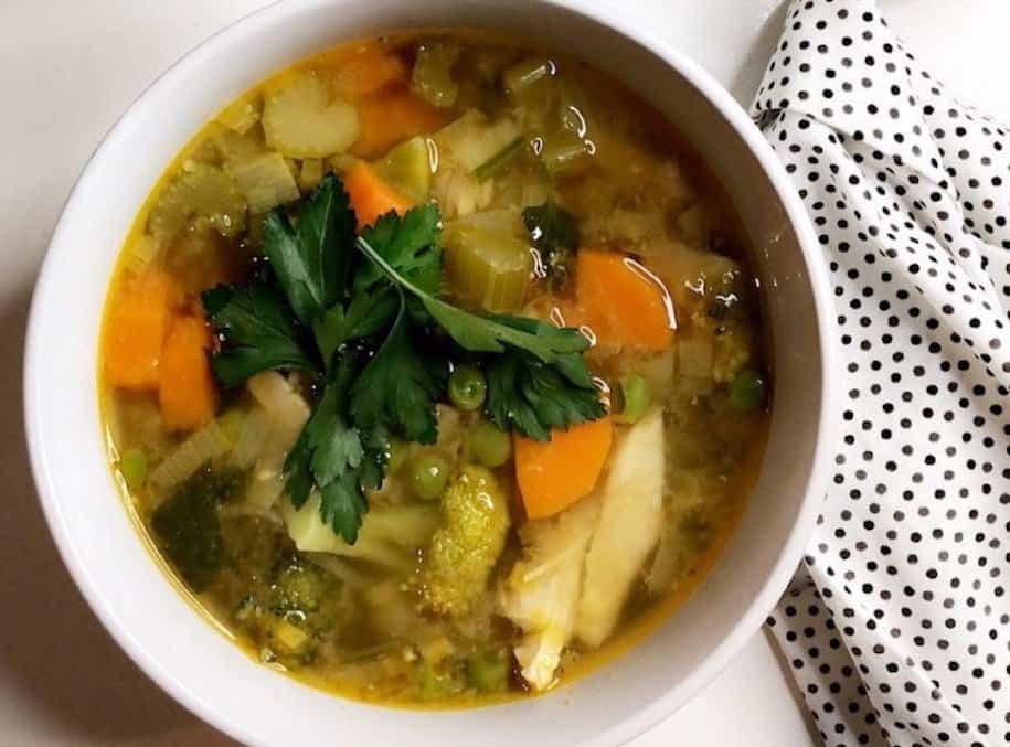 DELICIOUSLY NOURISHING CHICKEN SOUP