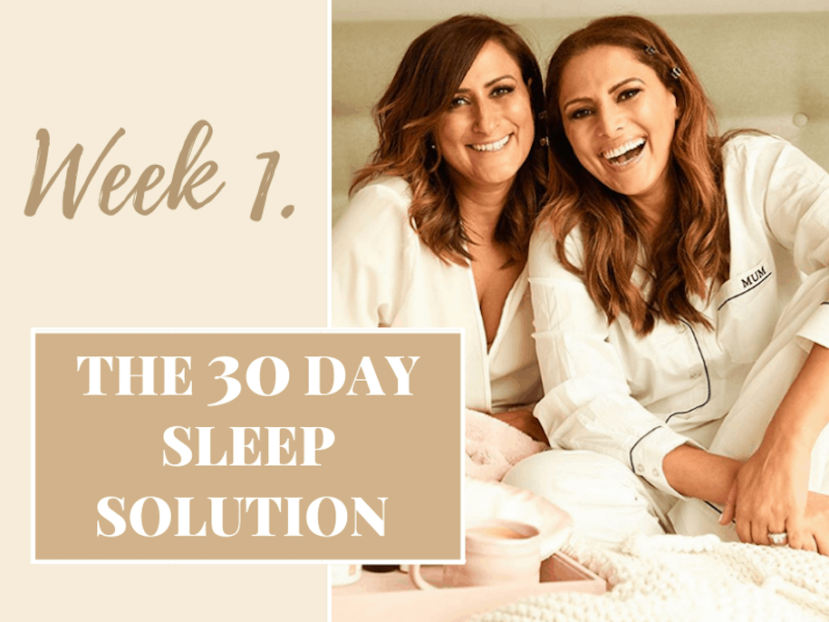 WEEK 1: 30-DAY SLEEP SOLUTION
