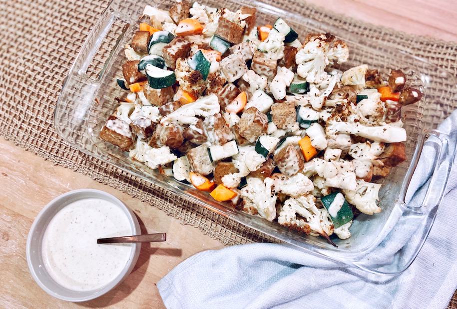 ONE-TRAY WINTER WONDER VEGGIE BAKE