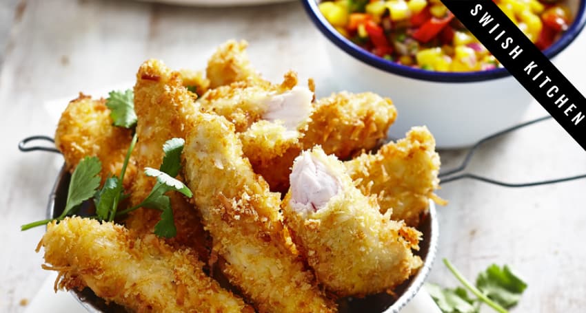 CRISPY COCONUT CHICKEN