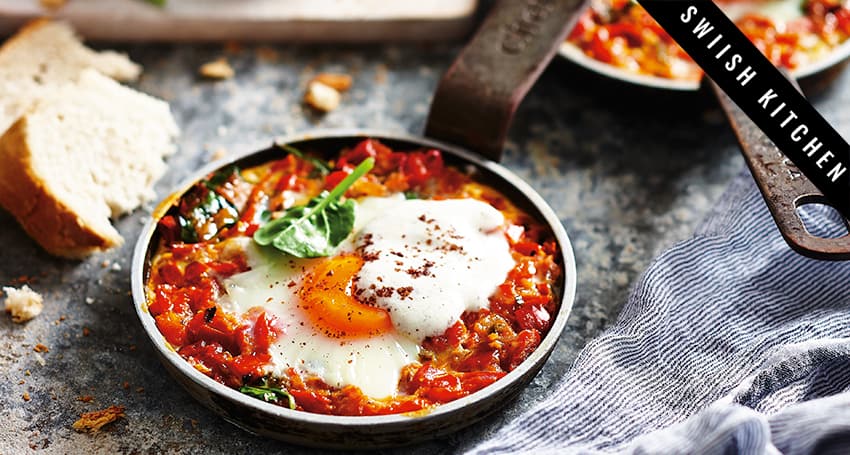 TURKISH EGGS WITH SUMAC YOGHURT