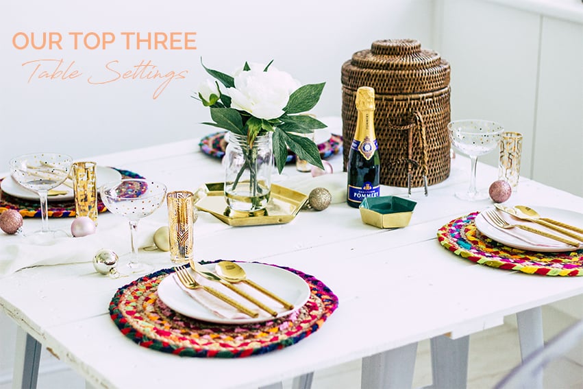 THE BEST XMAS TABLE SETTINGS