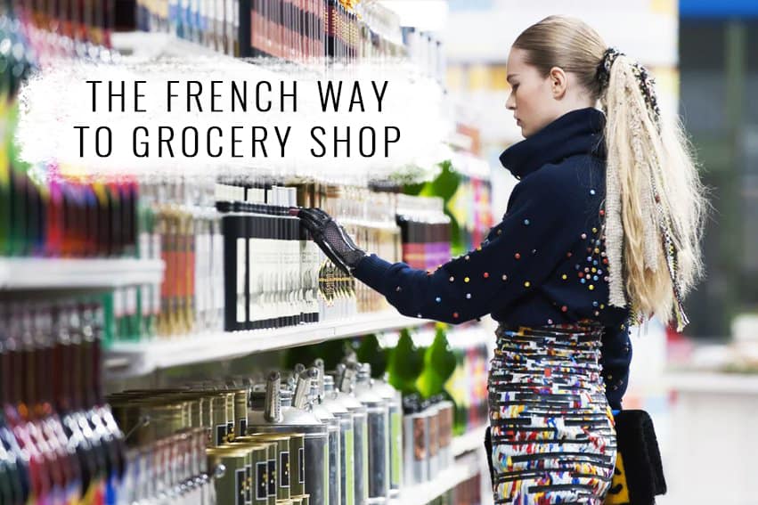 HOW THE FRENCH GROCERY SHOP
