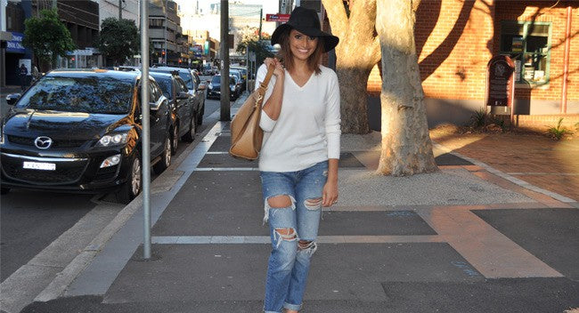 DIY: Distressed Denim