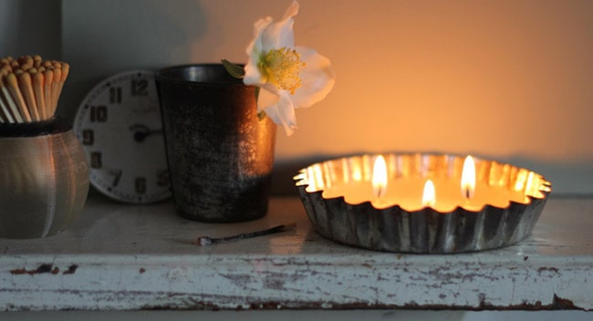 DIY: Tart Tin Candles