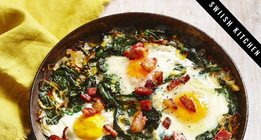 SKILLET BAKED EGGS