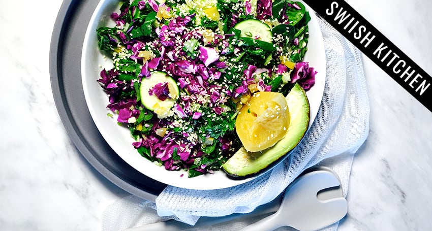 ZESTY GREENS & BEANS SALAD