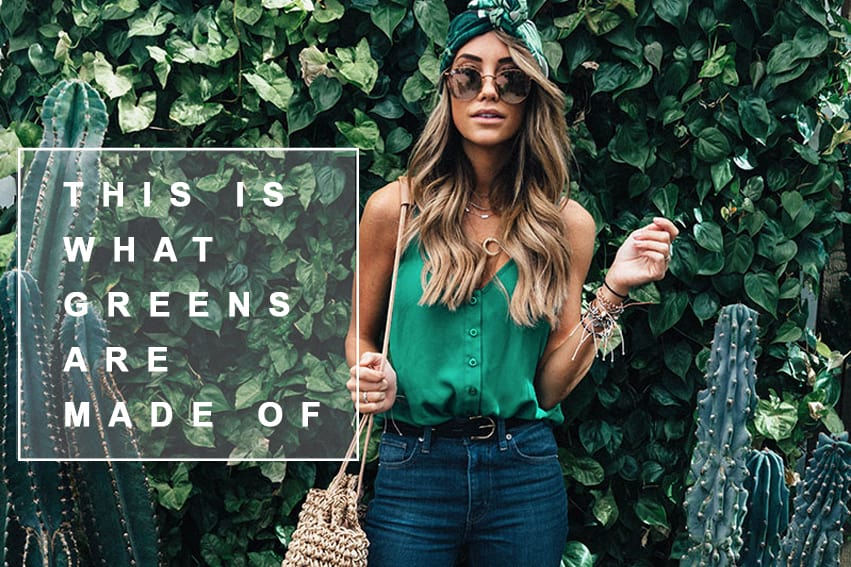 IN YOUR GREENS